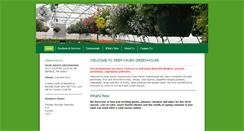 Desktop Screenshot of deerhavengreenhouse.com